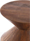 Light & Living Bijzettafel Larus - Hout - Ø45cm - Modern