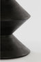 Light & Living Bijzettafel Larus - Zwart - Ø40cm - Modern
