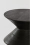 Light & Living Bijzettafel Larus - Zwart - Ø40cm - Modern
