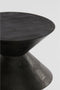 Light & Living Bijzettafel Larus - Zwart - Ø45cm - Modern