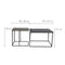 Light & Living Bijzettafel Lebu - Brons - 62x62x41cm - Modern