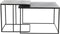 Light & Living - Bijzettafel LEBU - Ø62x41cm - Grijs - Set van 2