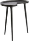 Light & Living Bijzettafel Lienz - 53 x 30cm - Mat Zwart