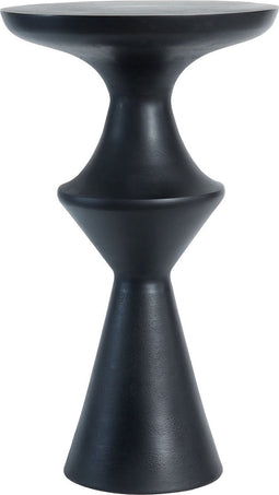 Light & Living Bijzettafel Loboc - Zwart - 37,5x14x63,5cm - Modern