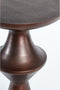 Light & Living Bijzettafel Loboc - Zwart - 37,5x14x63,5cm - Modern