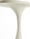 Light & Living Bijzettafel Macau - Wit - 40x33x55cm - Modern
