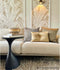 Light & Living Bijzettafel Macau - Zwart - 40x33x55cm - Modern