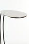 Light & Living Bijzettafel Marsh - Nikkel - 42x27x53cm - Modern