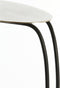 Light & Living Bijzettafel Marsh - Nikkel - 42x27x53cm - Modern