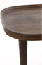 Light & Living Bijzettafel Mazabe - Bruin - 65x45x38cm - Modern
