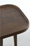 Light & Living Bijzettafel Mazabe - Bruin - 65x45x38cm - Modern