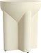 Light & Living Bijzettafel Mikado - 36cm - Mat Crème