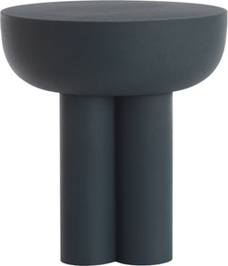 Light & Living Bijzettafel Mikola - 46cm - Mat Donkerblauw