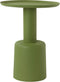 Light & Living Bijzettafel Milaki - Groen - Ø39cm - Modern