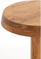 Light & Living Bijzettafel Nalagu - Hout - Ø35cm - Modern
