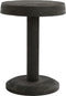 Light & Living Bijzettafel Nalagu - Zwart - Ø35cm - Modern