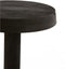 Light & Living Bijzettafel Nalagu - Zwart - Ø35cm - Modern