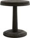Light & Living Bijzettafel Nalagu - Zwart - Ø46cm - Modern