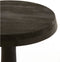 Light & Living Bijzettafel Nalagu - Zwart - Ø46cm - Modern