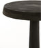 Light & Living Bijzettafel Nalagu - Zwart - Ø46cm - Modern