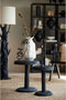 Light & Living Bijzettafel Nalagu - Zwart - Ø46cm - Modern