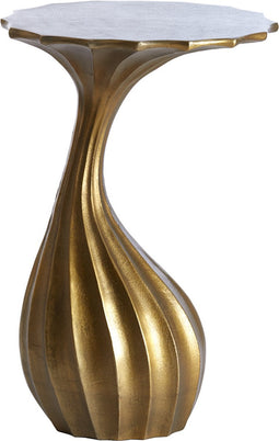 Light & Living Bijzettafel Nyoko - 55cm hoog - Antiek Brons