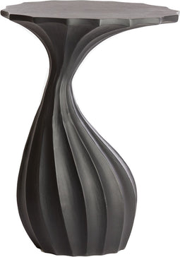 Light & Living Bijzettafel Nyoko - Zwart - 40x36x55cm - Modern