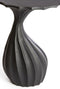 Light & Living Bijzettafel Nyoko - Zwart - 41x36x63cm - Modern