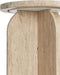 Light & Living Bijzettafel Otinia - Travertin - 48cm hoog - Zand