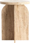 Light & Living Bijzettafel Otinia - Travertin - 56cm hoog - Zand