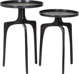 Light & Living Bijzettafel Pano - Brons - Ø41+Ø38cm - Modern