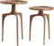 Light & Living Bijzettafel Pano - Brons - Ø41cm - Modern