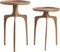 Light & Living Bijzettafel Pano - Brons - Ø41cm - Modern