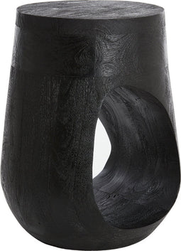 Light & Living Bijzettafel Paralia - 35cm - Mat Zwart