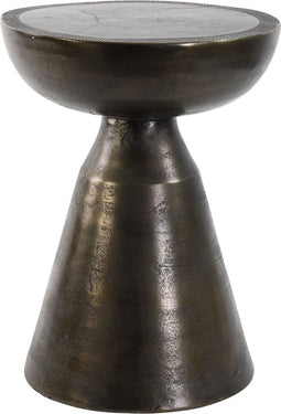 Light & Living Bijzettafel Pasja - Antiek Brons - Ø39.5cm - Modern