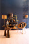 Light & Living Bijzettafel Pasja - Antiek Brons - Ø39.5cm - Modern