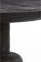 Light & Living Bijzettafel Paxi - Zwart - Ø40cm - Modern