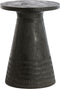 Light & Living Bijzettafel Paxos - Zwart - Ø37cm - Modern