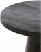 Light & Living Bijzettafel Paxos - Zwart - Ø45cm - Modern