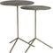 Light & Living Bijzettafel Pelarco - Antiek Brons - Ø39+Ø36cm - Industrieel