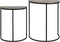 Light & Living Bijzettafel Peto - Brons - Set - Industrieel