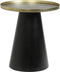 Light & Living Bijzettafel Popeta - Antiek Brons - Ø50cm - Industrieel