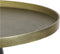 Light & Living Bijzettafel Popeta - Antiek Brons - Ø50cm - Industrieel