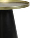 Light & Living Bijzettafel Popeta - Antiek Brons - Ø50cm - Industrieel