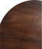 Light & Living Bijzettafel Puglia - Hout - Ø50cm - Modern