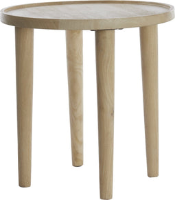 Light & Living Bijzettafel Qiano - Mangohout - 45cm - Naturel