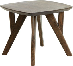 Light & Living Bijzettafel Quenza - Bruin - 44x44x36cm - Bohemian