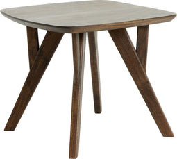 Light & Living Bijzettafel Quenza - Hout - 50x50x42cm - Modern