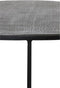 Light & Living Bijzettafel Rengo - Zwart - Ø49+Ø41cm - Industrieel