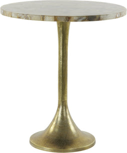 Light & Living - Bijzettafel RICKERD - Ø48x53cm - Geel
